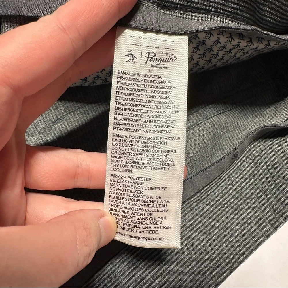 Men’s Cocktail Print Striped Penguin Shorts Size 32 Casual Summer Party Cruise - Picture 11 of 13